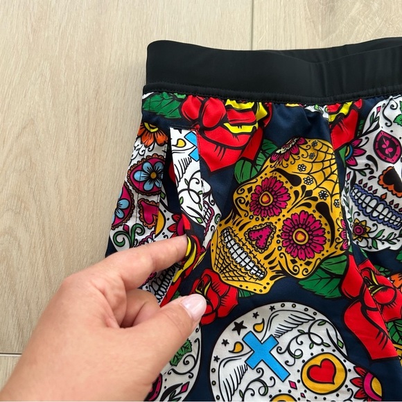 Women THF Athletic Shorts Cinco de mayo Workout Shorts tachuntfish Forward XS - Picture 2 of 5